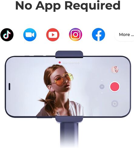 OBSBOT Me AI-Powered Phone Mount, Auto-Tracking Phone Mount with Wide-Angle Sensing Camera, Content Creation Kit for Vlogging, Streaming and Video Calls in Saudi Arabia