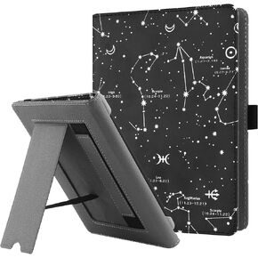 Universal Case for 6-6.8 inch eReaders, Paperwhite Case with Hand Strap Compatible with All 6" 6.8" Paperwhite/Paperwhite 2023/ Paperwhite Signature Edition/Kobo E-Book Reader-Black