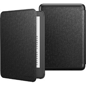 حافظة MoKo تناسب جهاز Kindle الجديد مقاس 6 بوصات (إصدار الجيل الحادي عشر - 2022)، غطاء خفيف الوزن مع خاصية التنبيه/السكون التلقائي للقارئ الإلكتروني Kindle 2022 الجيل الحادي عشر، أسود