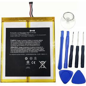 Replacement Battery Compatible with Tablet 58-000280 2955C7 A2110 3.8V 6300mAh in Kuwait