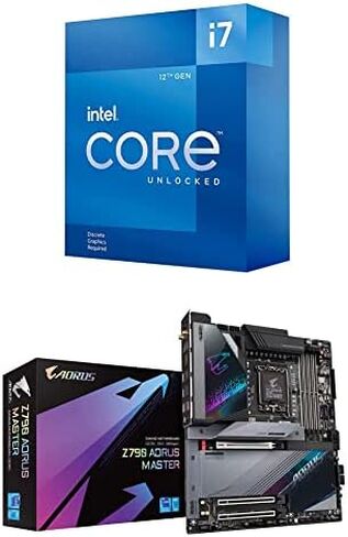 Intel Core i7-12700KF + GIGABYTE Z790 AORUS MASTER Motherboard in Kuwait