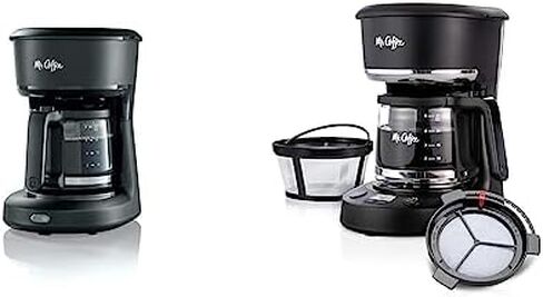 Mr. Coffee® 5-Cup Mini Brew Switch Coffee Maker, Black in Saudi Arabia