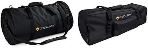 Celestron 94026 Telescope Bag for 8" Schmidt Cassegrain and EdgeHD Optical Tubes – Water-Resistant and Durable Carry Case with Protective Walls, Accessory Pocket and Padded Strap, Black in Saudi Arabia
