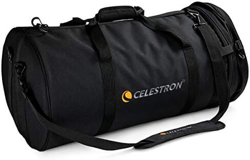 Celestron 94026 Telescope Bag for 8" Schmidt Cassegrain and EdgeHD Optical Tubes – Water-Resistant and Durable Carry Case with Protective Walls, Accessory Pocket and Padded Strap, Black in Saudi Arabia