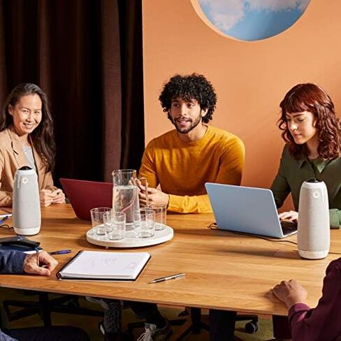 2 Meeting Owl 3s (Next Generation) 360-Degree, 1080p HD Smart Video Conference Camera, Microphone, and Speaker (Wireless Pairing to Support Larger Meeting Spaces) in Saudi Arabia