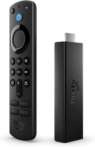 Amazon Fire TV Stick 4K Max streaming device, Wi-Fi 6, Alexa Voice Remote (includes TV controls) in Saudi Arabia