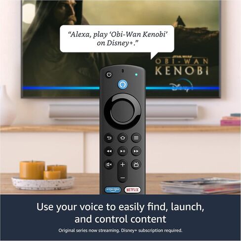 Amazon Fire TV Stick 4K Max streaming device, Wi-Fi 6, Alexa Voice Remote (includes TV controls) in Saudi Arabia