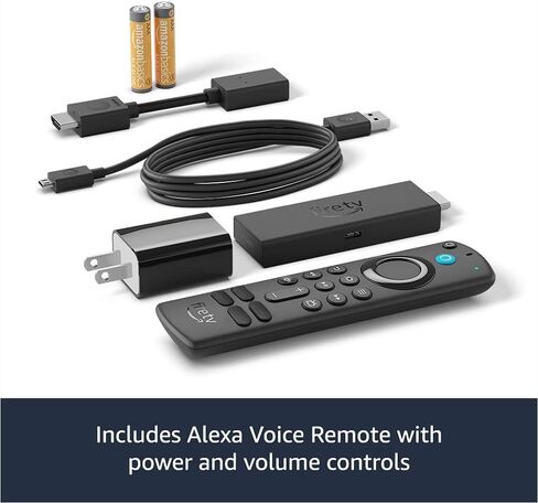 Amazon Fire TV Stick 4K Max streaming device, Wi-Fi 6, Alexa Voice Remote (includes TV controls) in Saudi Arabia