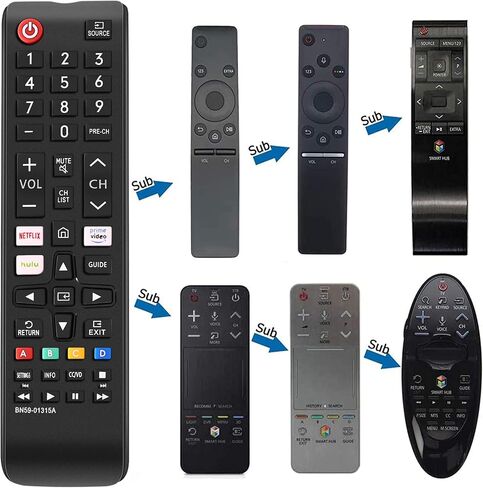 Newest Universal Remote Control for All Samsung TV Remote Compatible All Samsung LCD LED HDTV 3D Smart TVs Models in Kuwait