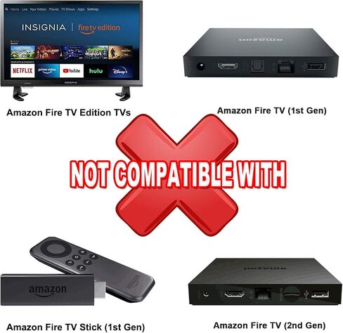 Replacement Voice Remote Control (2nd GEN) L5B83H with Power and Volume Control fit for Amazon 2nd Gen TV Cube and Amazon TV Stick,1st Gen Amazon TV Cube, Amazon Stick 4K, and 3rd Gen Amazon TV in Saudi Arabia
