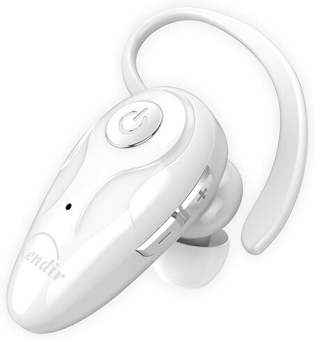 Kendir Bluetooth Headset, V5.0 Ultralight Wireless Headphone Cell Phone Earpiece with Mic Headsetcase,Volume Control, Handsfree Earbud,Compatible with Android/iPhone/Smartphones/Laptop in Kuwait