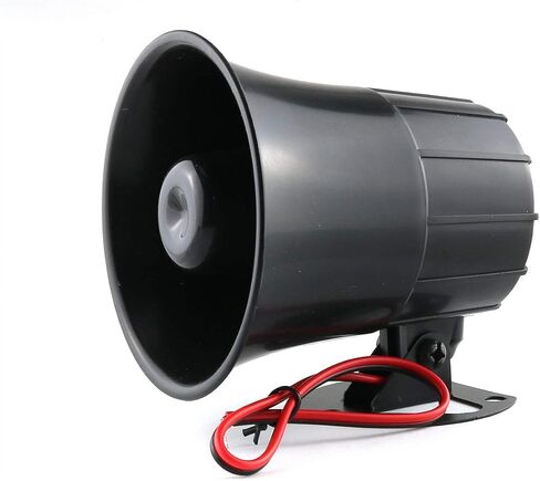 E-outstanding Security DC12V 15W منبه صفارة الإنذار بقرن صفارة إنذار سلكي عالي الصوت لجهاز الإنذار in Saudi Arabia