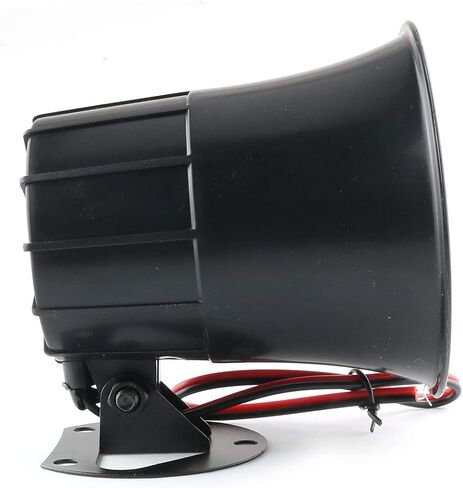 E-outstanding Security DC12V 15W منبه صفارة الإنذار بقرن صفارة إنذار سلكي عالي الصوت لجهاز الإنذار in Saudi Arabia
