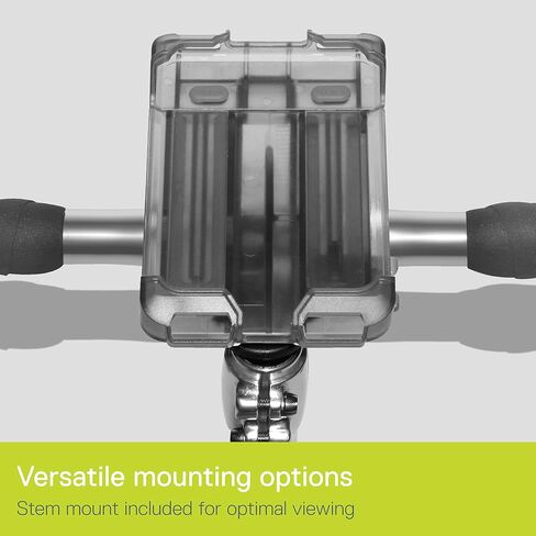 Bicycle Phone Mount by Delta Cycle - Lockable Bike Phone Mount Handlebar Adjusts to Any Size Bar - Fits Any Phone Or iPhone Up to 3.5" x 7.8" - Easily Accessible Bike Phone Holder in Saudi Arabia
