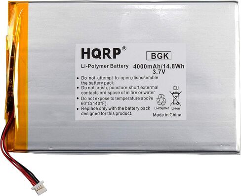 HQRP Battery fits RCA Cambio 10.1 W101SA23T1 Tablet 3.7v 4Ah 4000mAh in Saudi Arabia