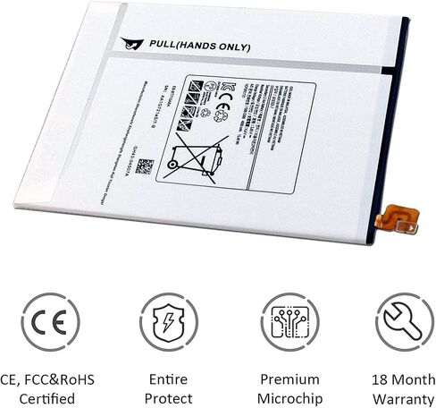 EB-BT710ABE EB-BT710ABA Tablet Battery Replacement for Samsung Galaxy Tab S2 8.0" 3G WiFi LTE-A SM-T710 T710X T713 T715 T715N T715C T715Y T715N0 T719 T719C T719Y T719N(3.85V 4000mAh) in Saudi Arabia