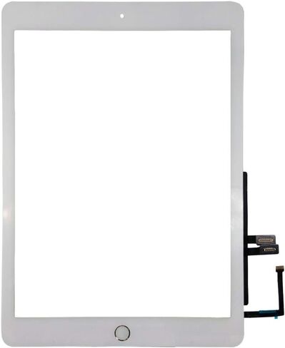 Touch Screen Digitizer + Home Button Replacement for iPad 6 (2018) A1893 A1954 (Black) in Saudi Arabia
