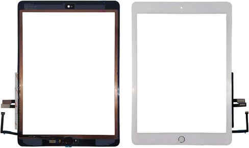 Touch Screen Digitizer + Home Button Replacement for iPad 6 (2018) A1893 A1954 (Black) in Saudi Arabia