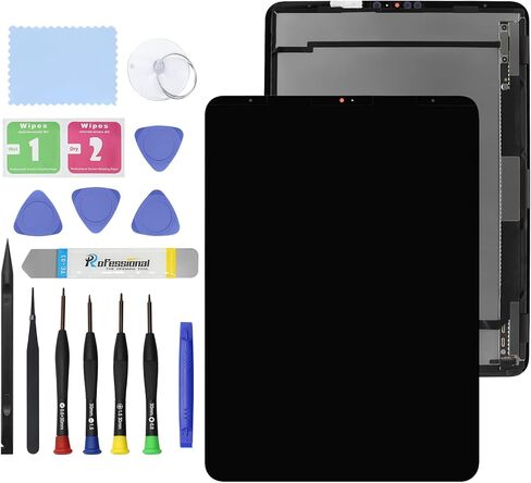 GBOLE 11" New Screen Replacement for iPad Pro 11 2nd Gen A2068 A2230 A2228 A2231 (2020) LCD Display Touch Glass Screen Digitizer Panel Assembly Replacement Part with Tools in Saudi Arabia