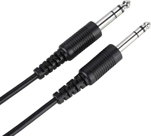 2m / 2.2yd DIY aviation headset replacement cable, Replacement Cable for Aviation Headphone Headset Plane 1/4'' Dual GA Plug, 3/16" Microphone Plug and 1/4" Speaker Plug in Saudi Arabia