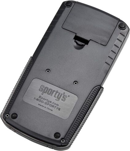 Sporty's Electronic E6B Flight Computer for Pilots - Approved for Use on FAA Tests in Saudi Arabia