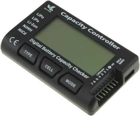SoloGood RC Cellmeter 7 Digital Battery Capacity Checker Lipo Battery Tester RC Battery Voltage Tester for LiPo/Li-ion/Nicd/NiMH Battery in Kuwait