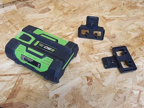 حامل بطارية StealthMounts EGO - 4 عبوات | حامل بطارية ايجو | اكسسوارات ايجو | حامل الأنا | حامل بطارية ايجو 56 فولت مثبت على الحائط | حامل بطارية ايجو 56 فولت | المحرز في المملكة المتحدة in Kuwait