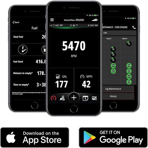 VesselView Mobile - Connected Boat Engine System for iOS and Android Devices in Kuwait