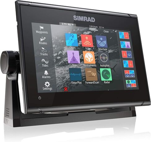 Simrad GO9 XSE - 9-inch Chartplotter (No Transducer) with C-MAP Discover Chart Card,Black,000-13210-002 in Saudi Arabia