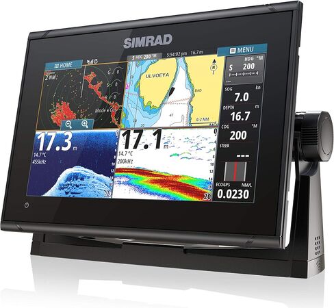 Simrad GO9 XSE - 9-inch Chartplotter (No Transducer) with C-MAP Discover Chart Card,Black,000-13210-002 in Saudi Arabia