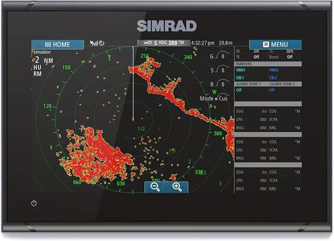 Simrad GO9 XSE - 9-inch Chartplotter (No Transducer) with C-MAP Discover Chart Card,Black,000-13210-002 in Saudi Arabia