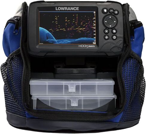 Lowrance Hook Reveal 5 Inch Fish Finders with Transducer, Plus Optional Preloaded Maps in Kuwait
