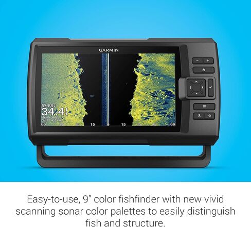 Garmin 010-02550-00 Striker Vivid 4cv, Easy-to-Use 4-inch Color Fishfinder and Sonar Transducer, Vivid Scanning Color Palettes in Saudi Arabia