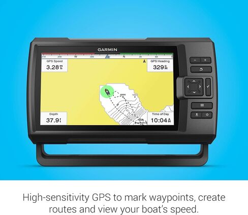 Garmin 010-02550-00 Striker Vivid 4cv, Easy-to-Use 4-inch Color Fishfinder and Sonar Transducer, Vivid Scanning Color Palettes in Saudi Arabia