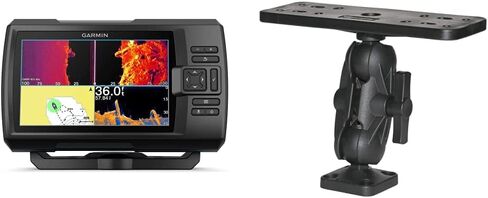 Garmin 010-02550-00 Striker Vivid 4cv, Easy-to-Use 4-inch Color Fishfinder and Sonar Transducer, Vivid Scanning Color Palettes in Saudi Arabia