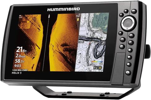 Humminbird 411380-1CHO Helix 9 Chirp MEGA SI+ GPS G4N CHO (Control Head Only) Fish Finder in Saudi Arabia