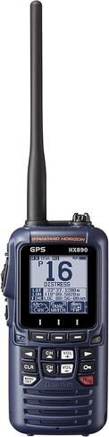Standard Horizon HX890 محمول باليد VHF أزرق داكن - عائم 6 وات فئة H DSC راديو ثنائي الاتجاه in Saudi Arabia