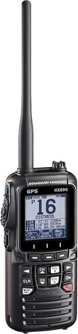 Standard Horizon HX890 Black Handheld VHF - Floating 6 Watt Class H DSC Two Way Radio in Kuwait