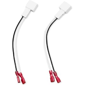 2pcs 72-8104 Speaker Adapter Wire Harness, Car Front and Rear Door Speaker Wire Harness Adapter Plug Replacement for Toyota Tacoma Tundra Scion Pontiac Corolla Camry 4 Runner in Kuwait