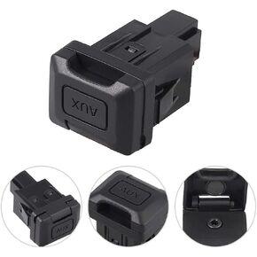 Auxiliary Audio Input Jack Adapter Aux Port Compatible with Honda 2006-2011 Civic 2009-2011 CRV Replacement for 39112-SNA-A01 in Saudi Arabia