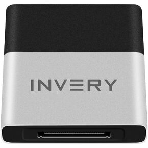 محول INVERY Airdual Car Bluetooth 5.0 aptX-HD لواجهة الموسيقى 30 دبوس iPod iPhone يتضمن Audi Mercedes Volkswagen (كابل AMI iPod iPhone غير متضمن) in Kuwait