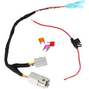 RED WOLF 12 Volt Power Adapter Wiring Harness Switch Connector Plug w/Fuse for Chrysler Dodge Ram 2001-2022 Power Outlet to Add Backup Camera CB Radio Radar Detectors Portable GPS in Saudi Arabia