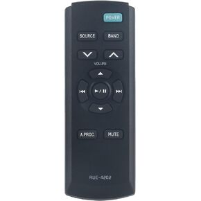 RUE-4202 Replace Remote Control fit for Alpine Car Stereo CDE-HD137BT | CDE-HD138BT CDE-HD148BT CDE-164BT CDE141 UTE93DAB CDE-190R IVA-D300R CDE-177BT CDE-178BT CDE 123R CDE-133BT CDA-117E in Saudi Arabia