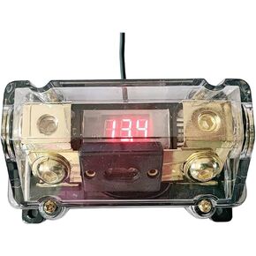 Car Audio Digital Led Display Fuse Holder ANL Include Fuse Distribution block 1 way in 1 way out in Saudi Arabia