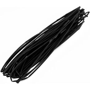 uxcell Polyolefin 13M Length 2mm Dia Heat Shrinkable Tube Sleeving Black in Kuwait