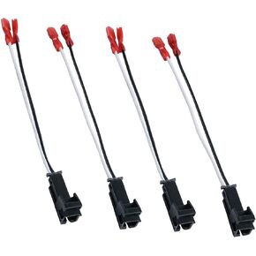 HSTECH 72-7800 2 Pairs (4 Pack) Car Speaker Connector Harnesses for with 1990-Up Honda and Acura Vehicles in Saudi Arabia