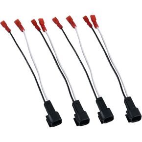 HSTECH 72-7800 2 Pairs (4 Pack) Car Speaker Connector Harnesses for with 1990-Up Honda and Acura Vehicles in Saudi Arabia
