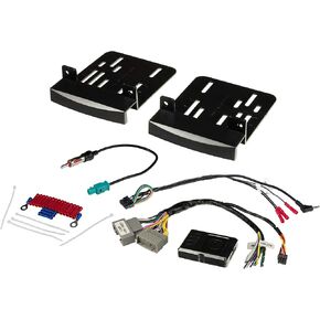 Scosche ICCR6BN Double DIN Radio Installation Dash Kit Compatible with Select 2007-2019 Chrysler, Dodge, Jeep and RAM Vehicles - Complete Aftermarket Car Stereo Install Kit - See Fit Guide In Images in Kuwait