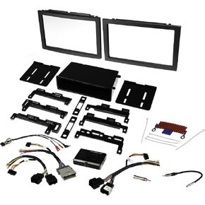 Scosche ICGM10BN Complete Double/Single DIN Stereo Installation Kit for Select Non-Amplified 2006-17 General Motors Vehicles - No Steering Wheel Remote - See Fit Guide in Images to Verify Your Vehicle in Kuwait