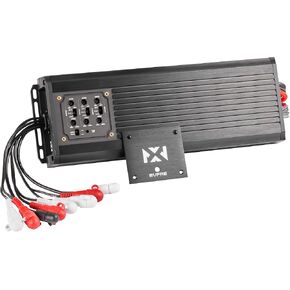 NVX MVPA4 600W Total RMS 4-Channel Bridgeable Marine-V Series Micro Class D Compact Marine/Powersports/Motorcycle Amplifier | IPX67 Waterproof Rating | Micro Class D Compact Marine/Powersports/Motorcycle Amplifier | IPX67 Waterproof Rating in Saudi Arabia